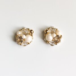 ビジューピアス/イヤリングの画像