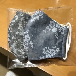 ❀大切な人へプレゼント❀2枚セット『送料無料』立体マスク♡綿×ダブルガーゼ