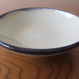 おふけ　あおいろ　深皿(小)