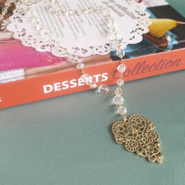 【15周年記念】透かしネックレスn-3002