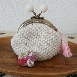 猫ちゃんとがま口セット