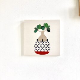 植物シリーズ ファブリックパネル ガジュマル