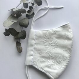 夏用　綺麗なレースマスク