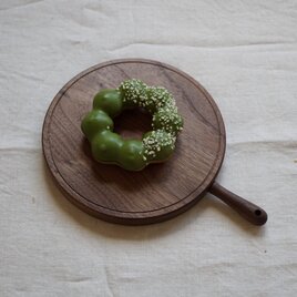 柄付きプレートMサイズ『ウォルナット』