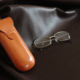 メガネケース　/　オレンジ