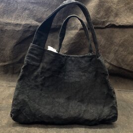 柿渋染めかばん linen帆布