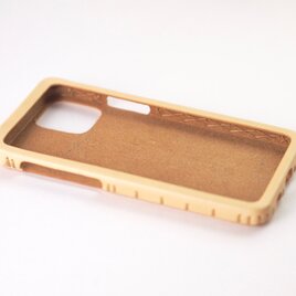 Leather handmade case  /  iPhone 1２シリーズ：【カラー】ナチュラルの画像