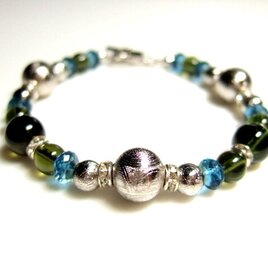 受注生産　稀少石デザインブレスレット