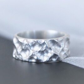 Rock face [mist] silver925 ロックリング