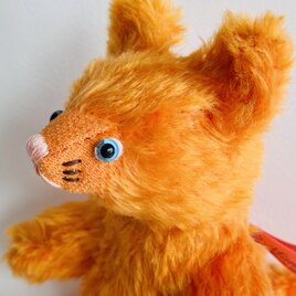 シャトン・オランジェ　子猫のぬいぐるみ　プレゼント　ギフト　ねこ　こねこ　オレンジの画像