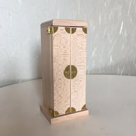 カエデ材繰り出し位牌の画像