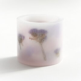 ★スターチスのランタンキャンドル