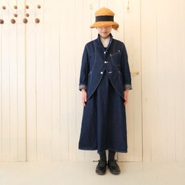 『 お仕立て承ります♪ 』12オンスデニム　チャップリン・ジャケットの画像