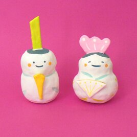 ほっこり張子　おひなさま
