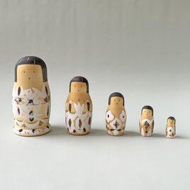 ocappaマトリョーシカ（黒）の画像