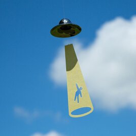 UFO 風鈴 ：真鍮 オブジェ 風鈴 UFO 能作 伝統工芸 富山県の画像