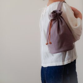Cotton One shoulder ruck sack-short　【受注制作】　コットンワンショルダーリュック　ショートの画像
