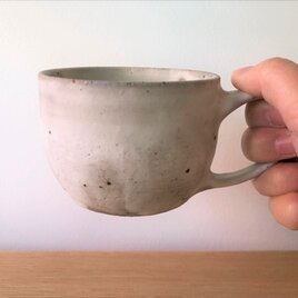 粉引きマグ　丸の画像