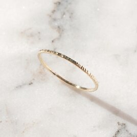 槌目リング Brass －Etincelle－