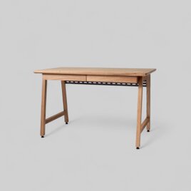 <work talk desk>リモートワーク向けデスク  1200x650サイズ+引き出しx２（受注制作）