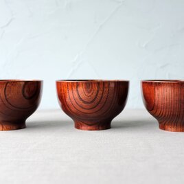 汁椀 ISHIZUE02_ケヤキ/ 拭き漆