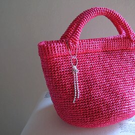 夏のお散歩BAG（マゼンタ）