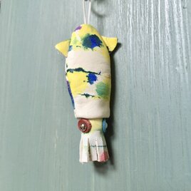 ひめいかさんバッグチャーム（ペイントボーダー）の画像