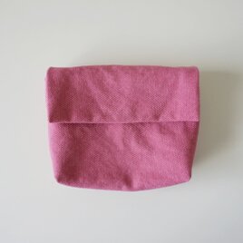 きちんとポーチ M  / peach