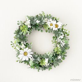 四つ葉のクローバーリース