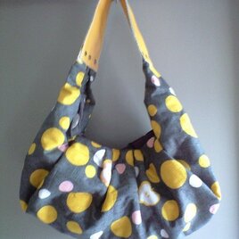 ギョーザバッグ（黄色ドット）