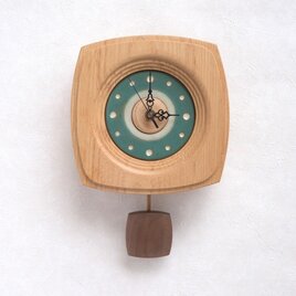 陶板の文字盤の振子時計 その10の画像
