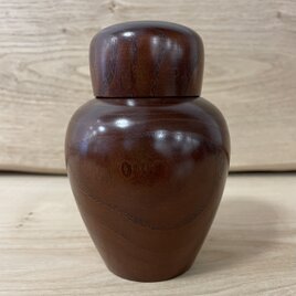 茶筒（やまグワの茶筒つぼ型）