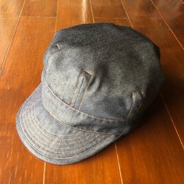 むし『ウールデニムサイクルキャップ』 R03H1WD