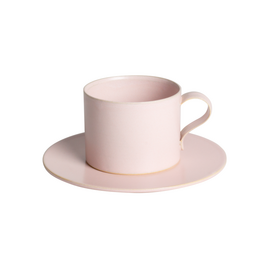 カップ＆ソーサー 【マットピンク】