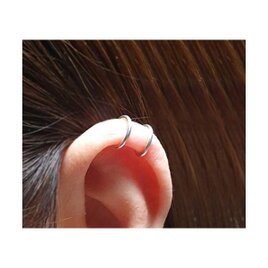 イヤーカフ 925Silver / 18Gauge Silver Band Ear cuffの画像