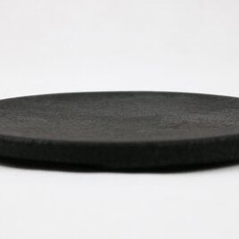 石乃丸皿 Lサイズ（黒）の画像