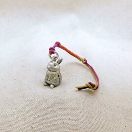 銀製の鈴『うさぎ』(シルバー925) 縁起物・お守り・魔除けの画像