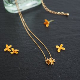金木犀のネックレス(gold)