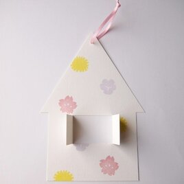 季節限定SALE // 白いおうち＜春のカード＞
