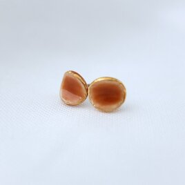 ピアス curl petit camelの画像