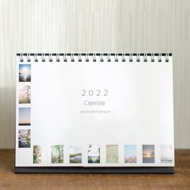 季節の卓上カレンダー2022の画像