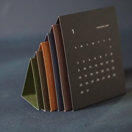 自分で組み立てる活版カレンダー 2022｜活版印刷