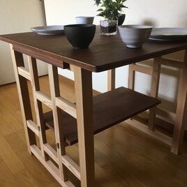 　Surface 08 dining table for 2 people   木製ダイニングテーブル　2人用　の画像