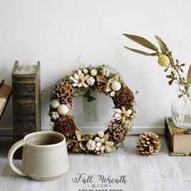 Fall Wreath ～森の宝物～　１8cmの画像