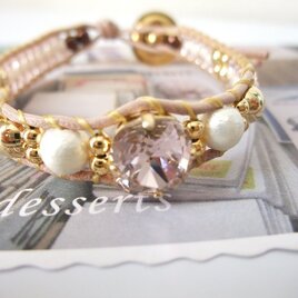 *bijou×cotton pearl*ブレス