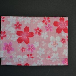 　カードケース　桜柄春爛漫　の画像
