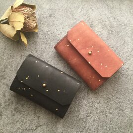 trifold key case /三つ折りキーケース　˗ˏˋglitterˎˊ˗〖カラーオーダー〗〖受注制作〗の画像