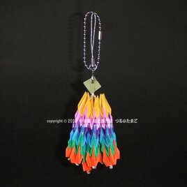 千羽鶴 ストラップ05『ビビット（原色）』