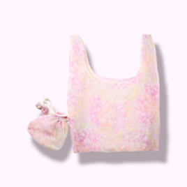シルクオーガンジ―　巾着＆ハンドバッグ　－桜ーの画像