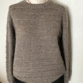 ストライプセーター